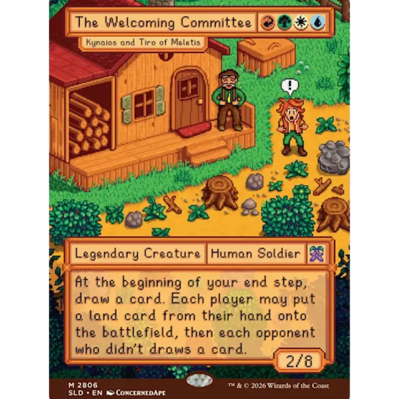 Magic the Gathering Secret Lair x Stardew Valley: Welcome to Stardew Valley