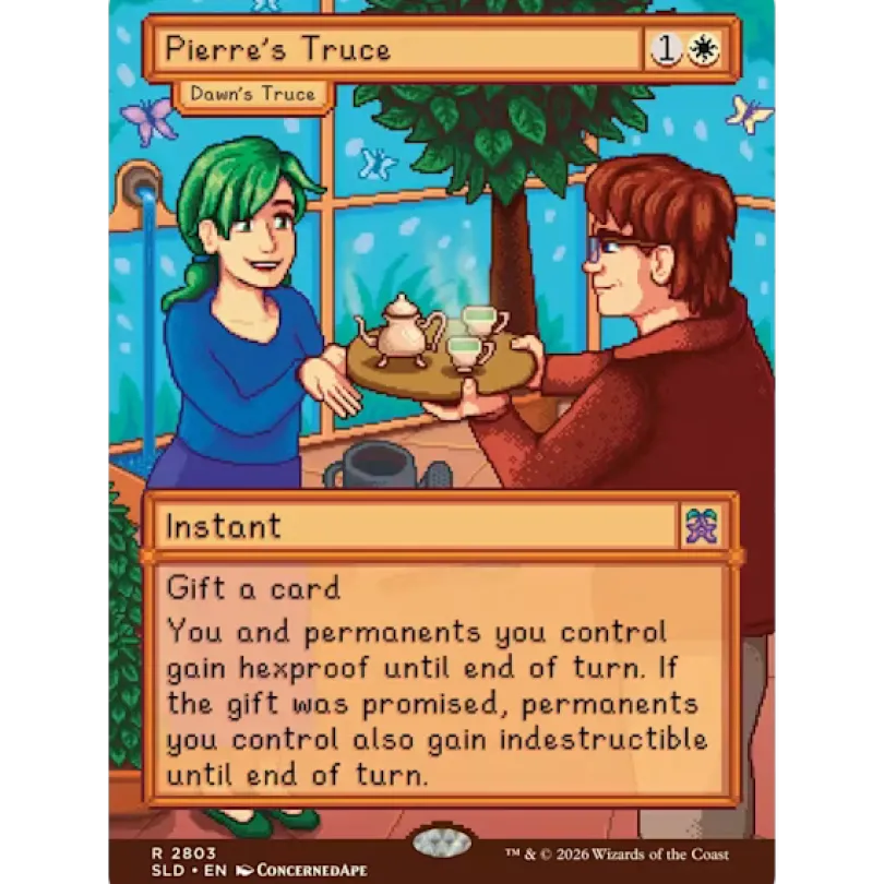 Magic the Gathering Secret Lair x Stardew Valley: Welcome to Stardew Valley