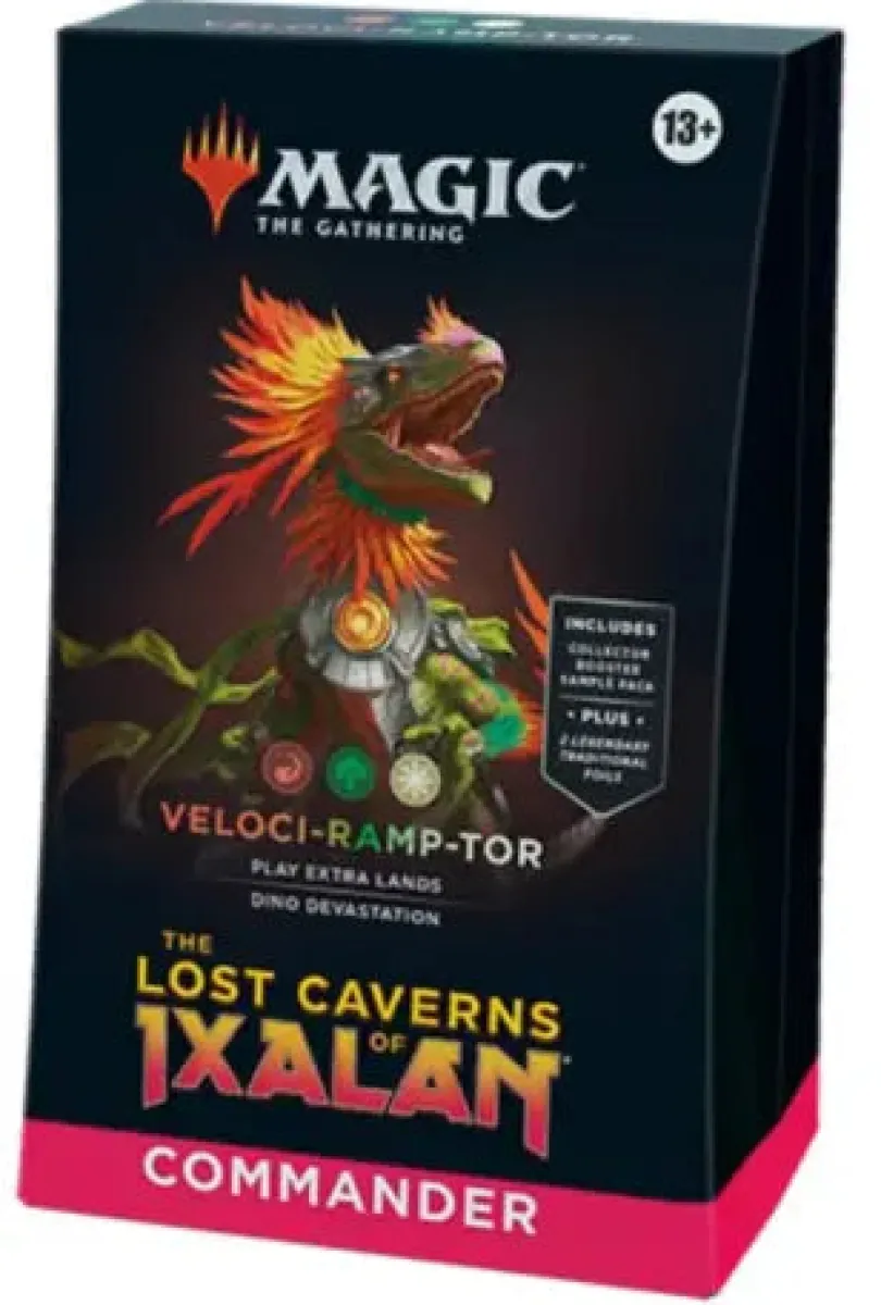 Magic The Gathering: The Lost Caverns of Ixalan Commander Deck - Veloci-ramp-tor