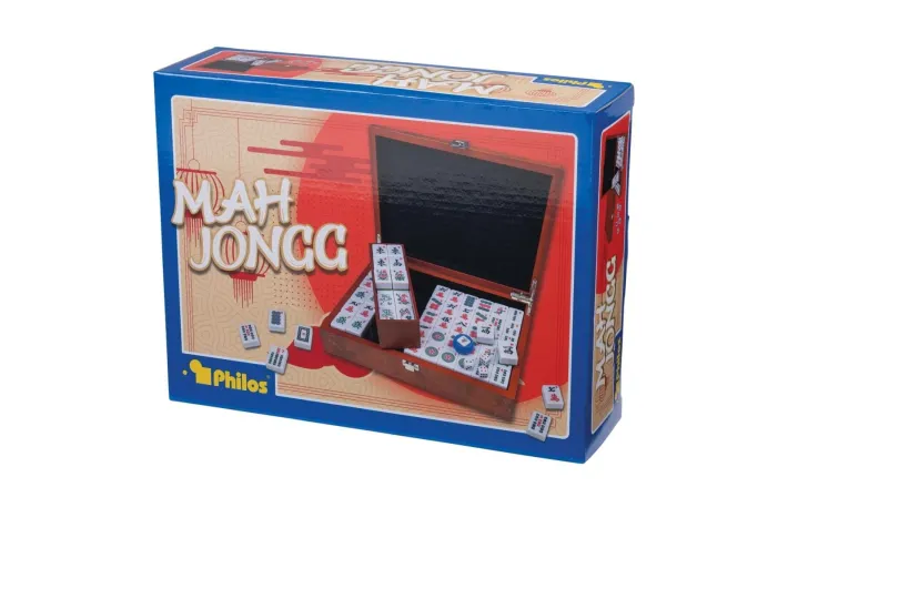 Mah Jongg / Mahjong, Designbox, with arabian signs (3166)