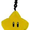 Mario Kart Mocchi-Mocchi Clip On Plush Hanger Super Star 10 cm
