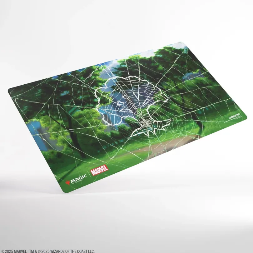 Marvels Spider Man Shiny Playmat Forest Gamegenic