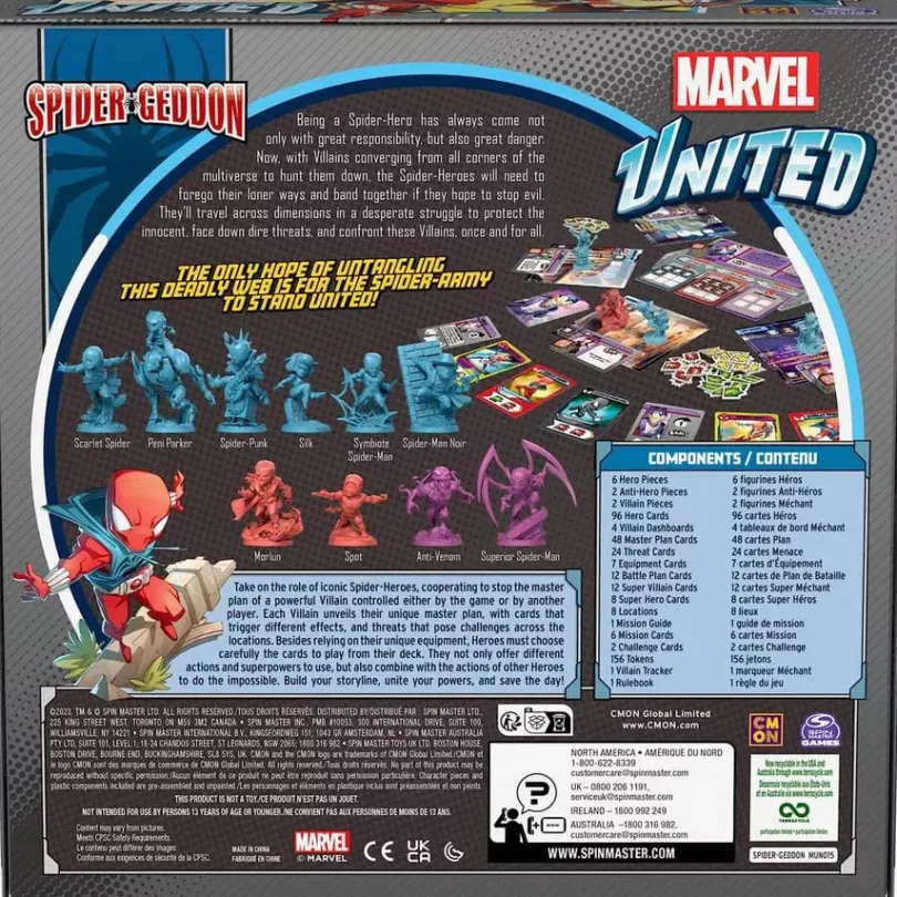Marvel United Spider-Geddon