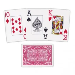 Maverick Jumbo Index playing cards (Blå/röd)