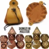 Metal Dice Essential Kit 2 Sets/14 Pieces Dice Tray Included