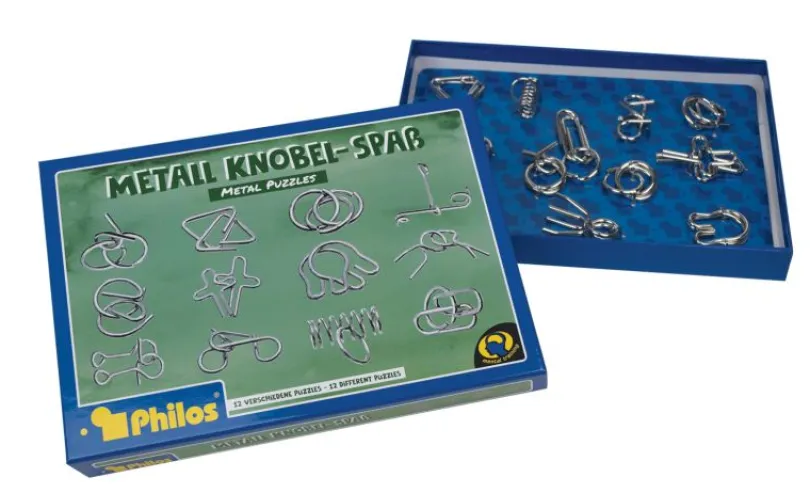 Metal Puzzles, 12 Puzzles (5099)
