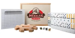Mexican Train Domino Wood
