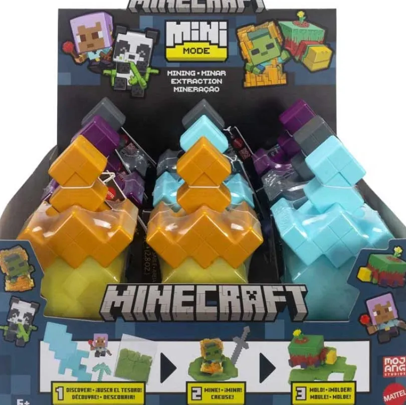 MINECRAFT MINI MODE MINI MINING ASSORTED