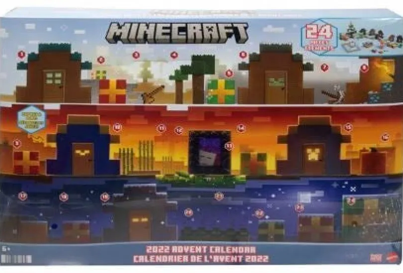 Minecraft Mob Head Minis 2022 Advents calendar (Julkalender)
