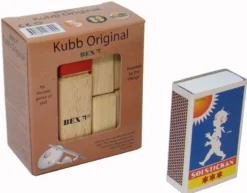 Mini Kubb Original Rubber Wood