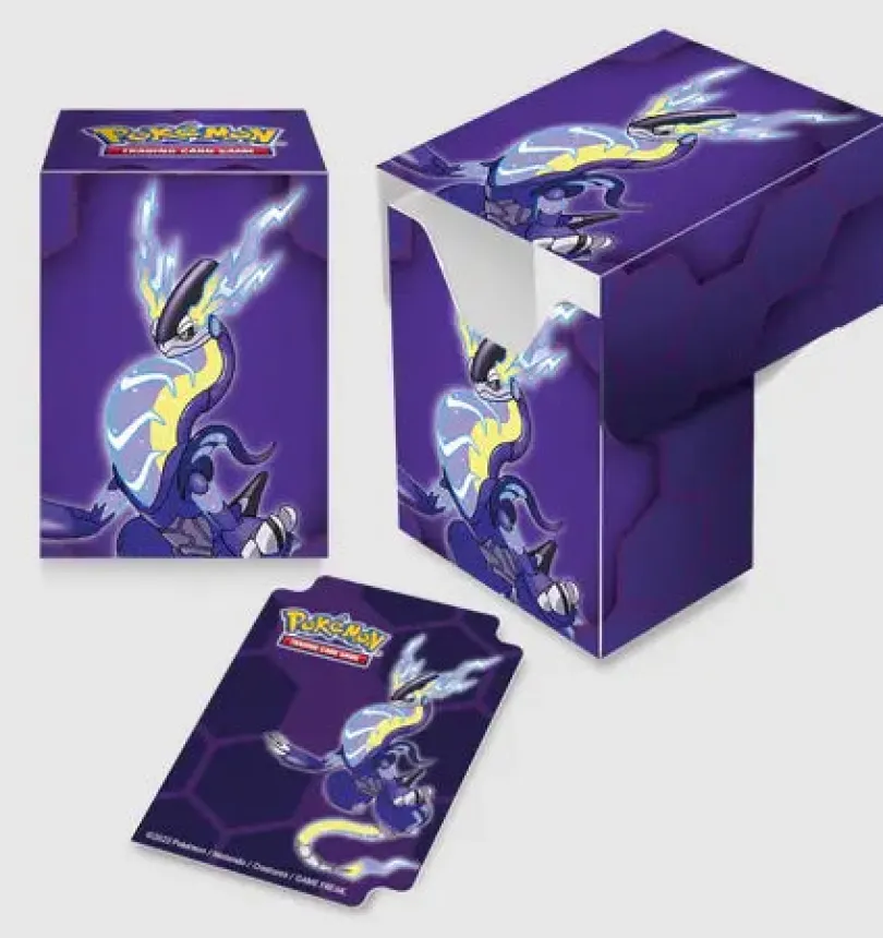 Miraidon Full-View Deck Box for Pokemon