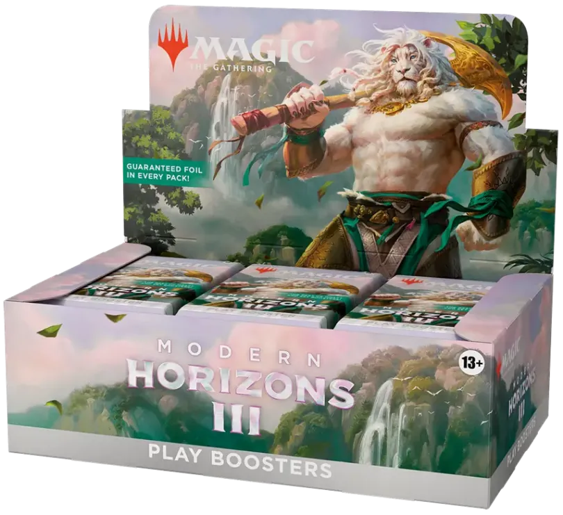 Modern Horizons 3 Play Booster Display
