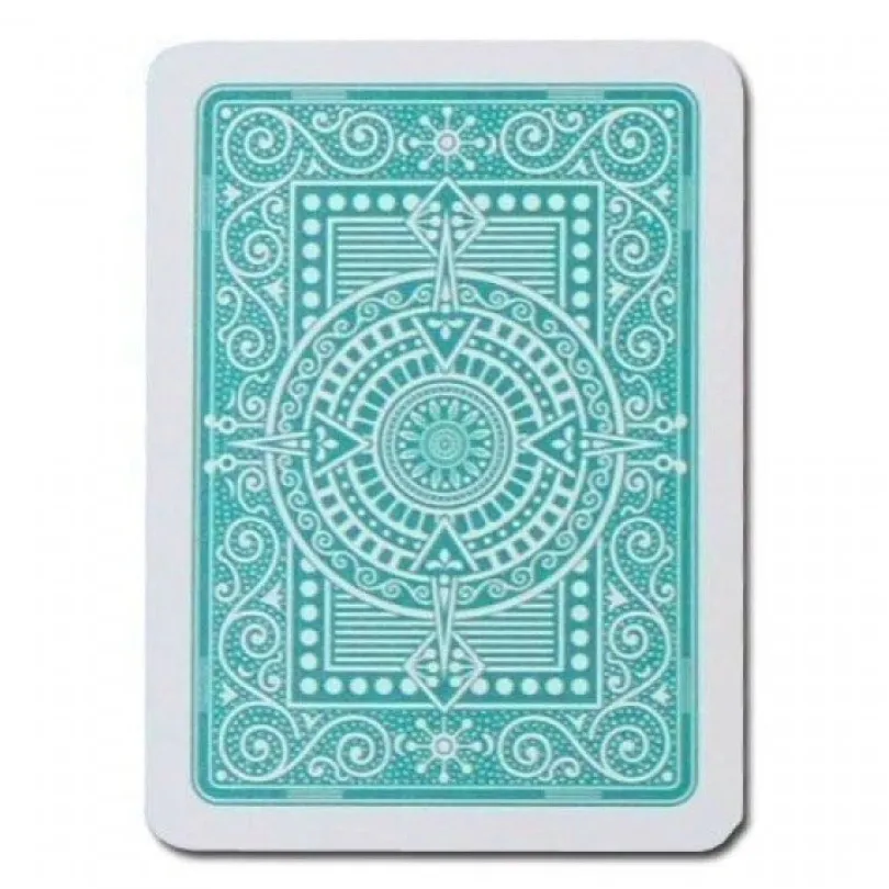 Modiano Poker 4 Jumbo Index Plastic cards (dark green)