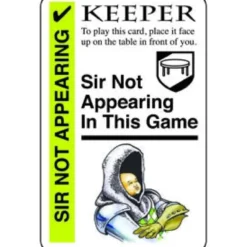 Monty Python Fluxx: Sir Not Appearing promo card