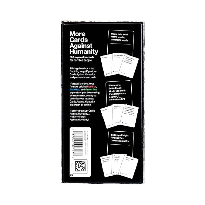 More Cards Against Humanity 600 Card Expansion