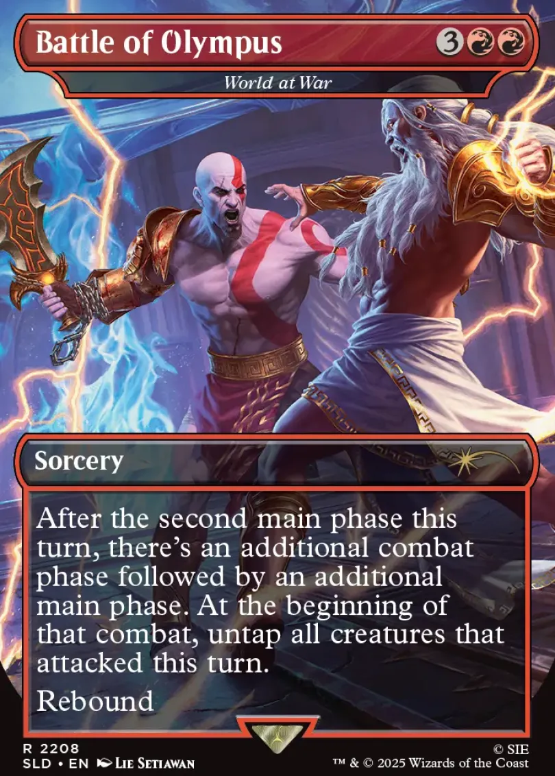 MTG Secret Lair x God of War Greek