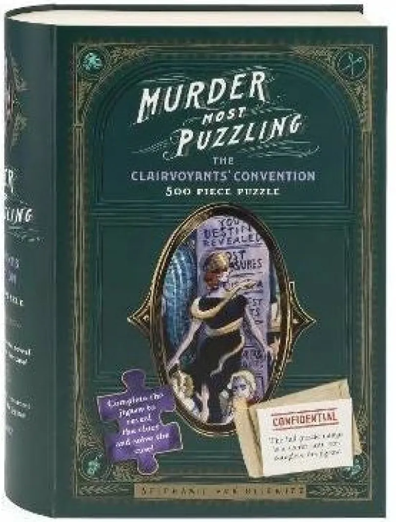 Murder Most Puzzling The Clairvoyants' Convention 500-Piece Puzzle