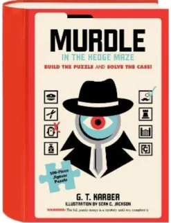 Murdle In The Hedge Maze 500 Piece Jigsaw Puzzle