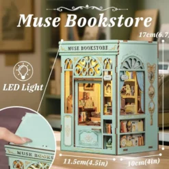Muse Bookstore - Book Nook Kit - CuteBee