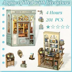 Muse Bookstore - Book Nook Kit - CuteBee
