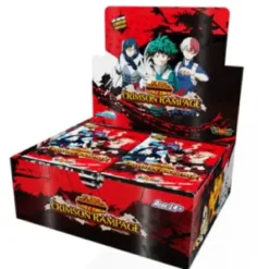 My Hero Academia Collectible Card Game - Booster Display Series 02: Crimson Rampage (24 Boosters)