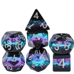 Nebula Aurora Polyhedral Dice Set (7)