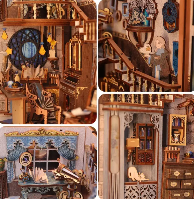 Nebula Rest Room - Book nook kit - Cutebee
