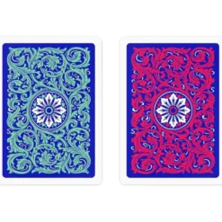 1546 Neoteric Poker Size Standard Index playing cards double deck (Red and Green)