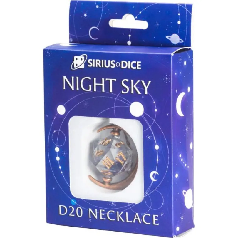Nightsky D20 Necklace