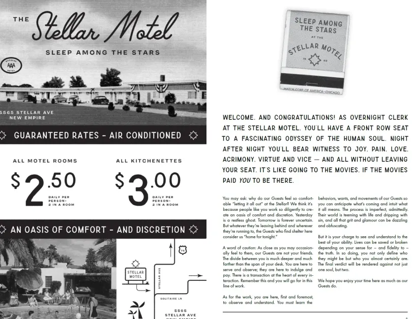 No-Tell Motel RPG