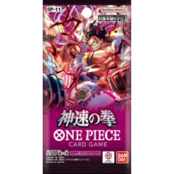 One Piece Card Game: A Fist of Divine Speed [OP-11] Booster (Japansk version)