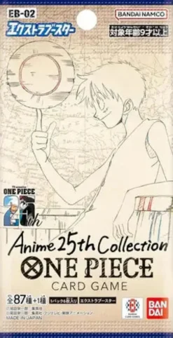 One Piece Card Game - Anime 25th Collection EB-02 Extra Booster Japansk