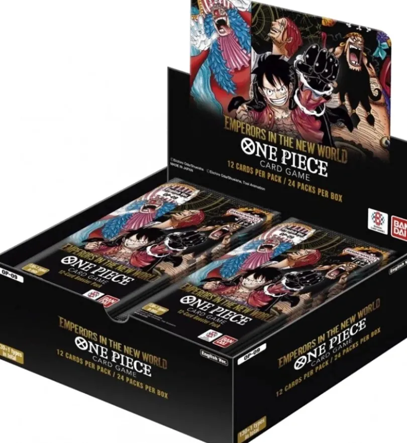 One Piece Card Game - OP09 - Emperors in the new world- Booster Display (24 Packs)