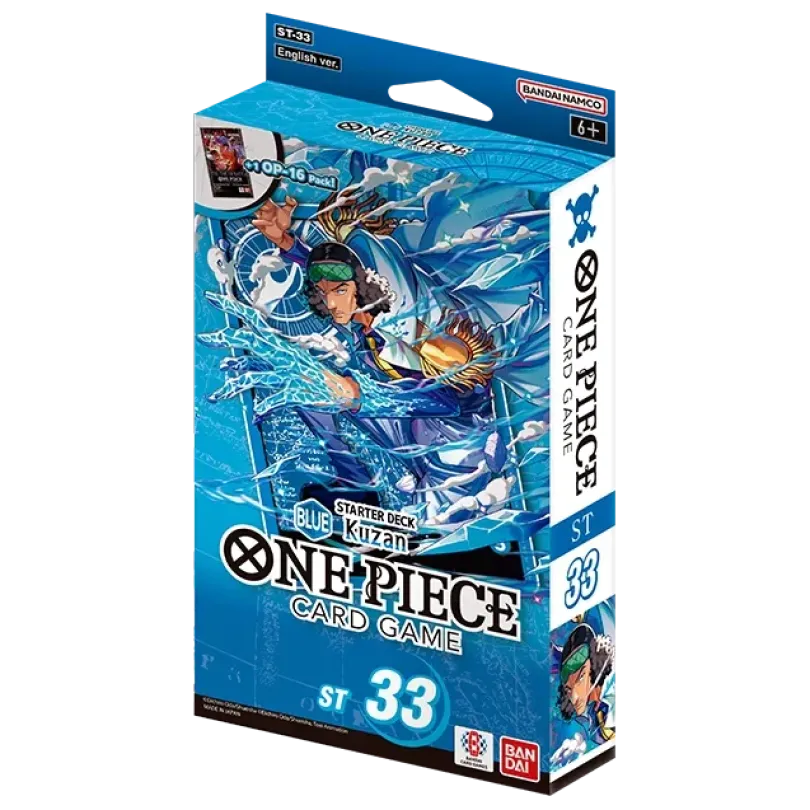 One Piece Card Game: ST33 Starter Deck - Blue Kuzan