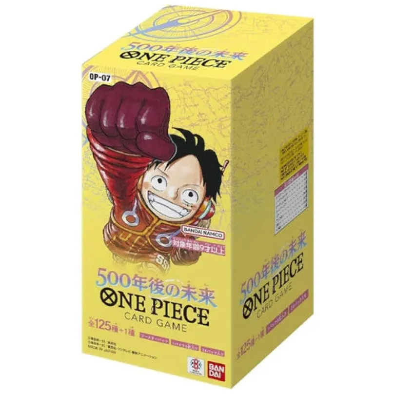 One Piece Card Game - 500 Years Into the Future OP-07 Booster Display (24 Packs) Japansk