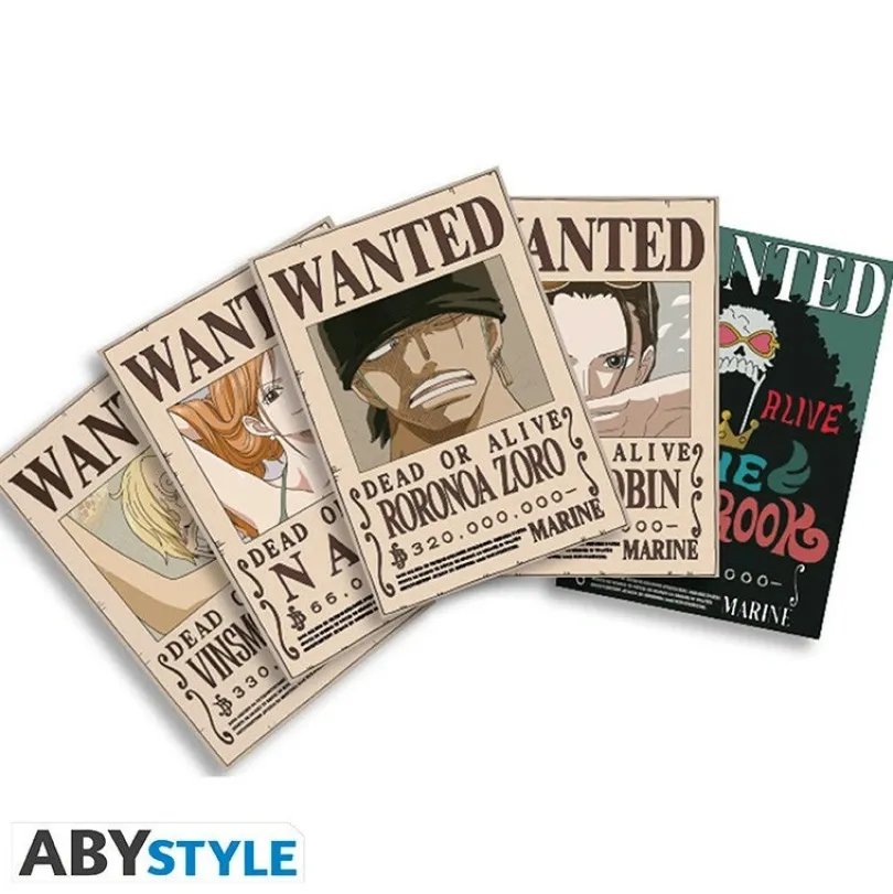 ONE PIECE - Postcards - Postcards - Wanted Set 2 (14,8x10,5)