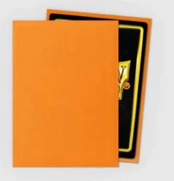 Orange - Matte Sleeves - Standard Size (100)