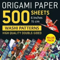 Origami Paper 500 Sheets Japanese Washi Patterns 6 15 Cm