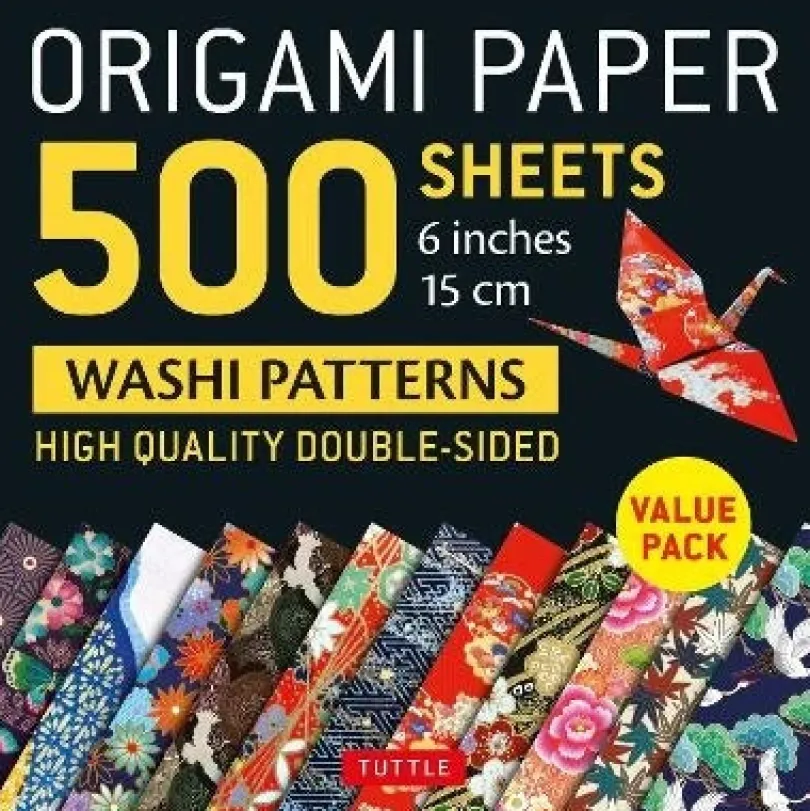 Origami Paper 500 Sheets Japanese Washi Patterns 6 15 Cm