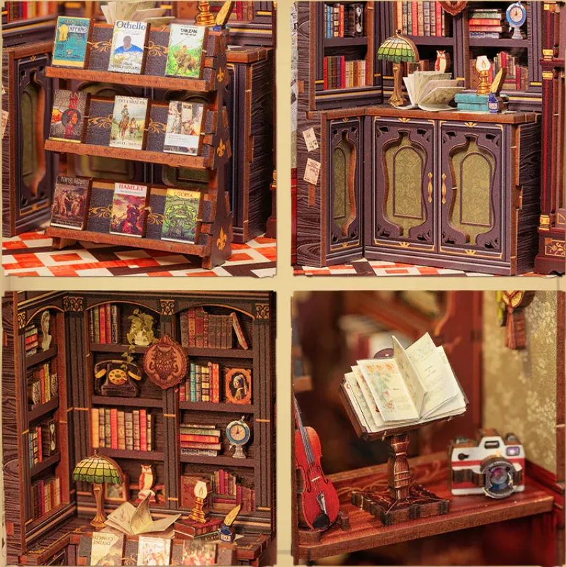 Owl Bookstore - Book Nook Kit - CuteBee