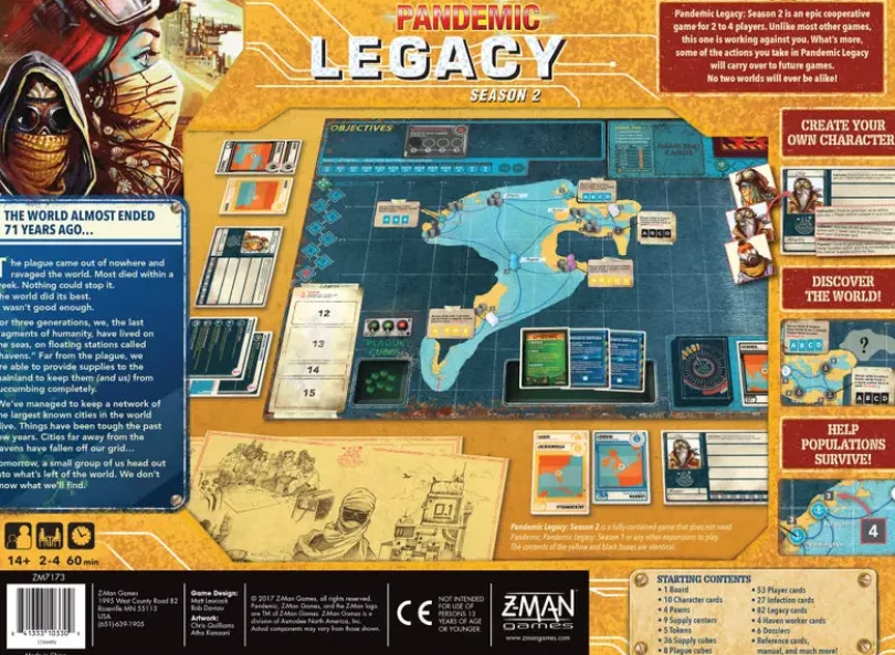 Pandemic Legacy: Season 2 Yellow