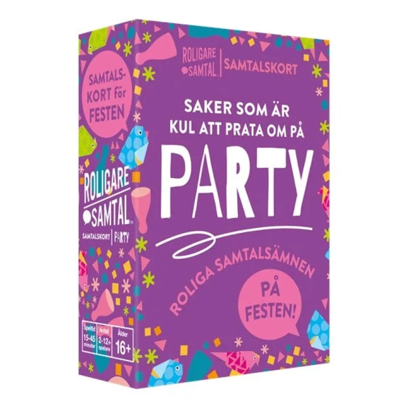 PARTY – Roligare samtal