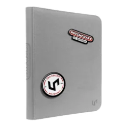 Patchcraft Zippered 9-Pocket PRO-Binder Gray