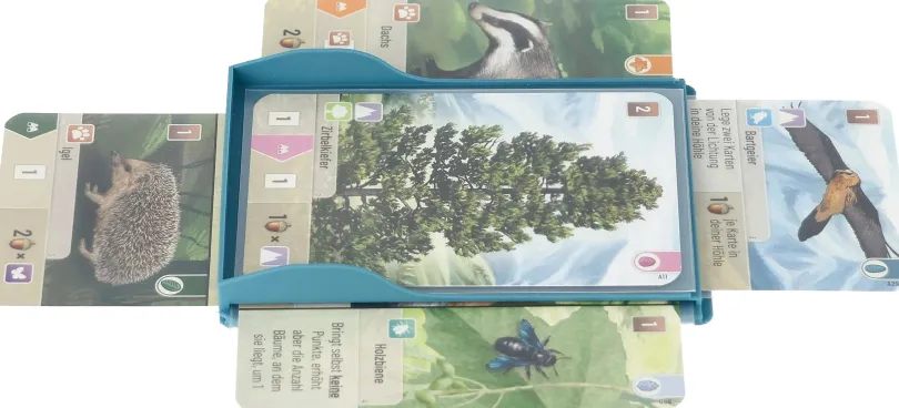 5 pcs set Feldherr card tray for Forest Shuffle - Tree Cards