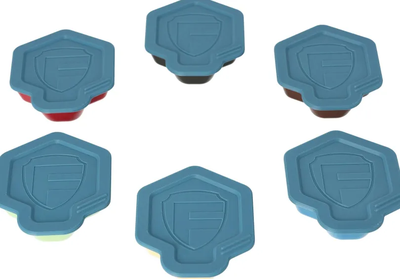 6 Pcs Value Pack Feldherr Lid For Shell Token Trays