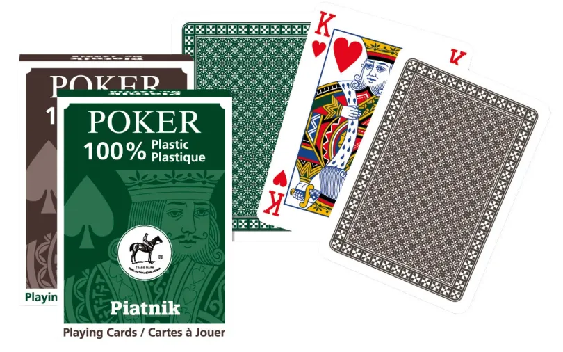 Piatnik - Poker kortlek plast