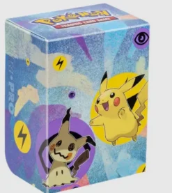 Pikachu & Mimikyu Full-View Deck Box for Pokémon