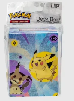 Pikachu & Mimikyu Full-View Deck Box for Pokémon