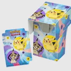 Pikachu & Mimikyu Full-View Deck Box for Pokémon