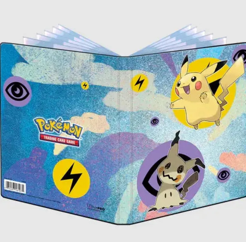 Pikachu & Mimikyu 4-Pocket Portfolio for Pokémon